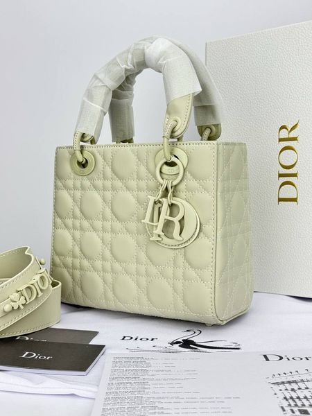 Сумка в стилі Dior Lady Total Beige P6034 фото