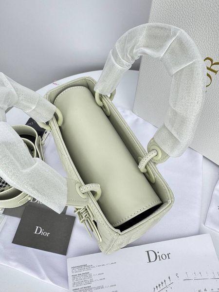 Сумка в стилі Dior Lady Total Beige P6034 фото