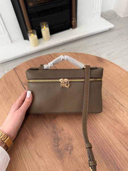 Сумка в стилі Loro Piana Beige Gold P21007 фото