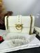 Сумка в стилі Pinko White Gold P14005 фото 9