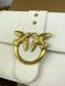 Сумка в стилі Pinko White Gold P14005 фото 4