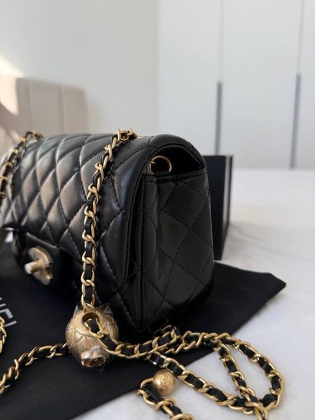 Модель в стилі Chanel Black Gold 19.5см 131-2 фото