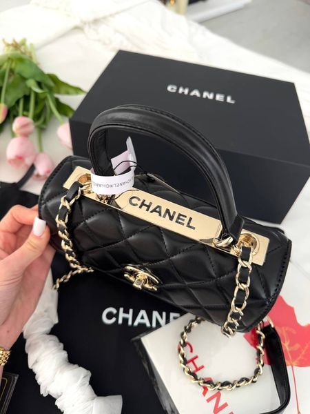 Модель в стилі  Chanel Black Gold 20.5см  P10175 фото