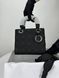 Сумка в стилі  Dior Lady Total Black 20 см 	P6033 фото 12