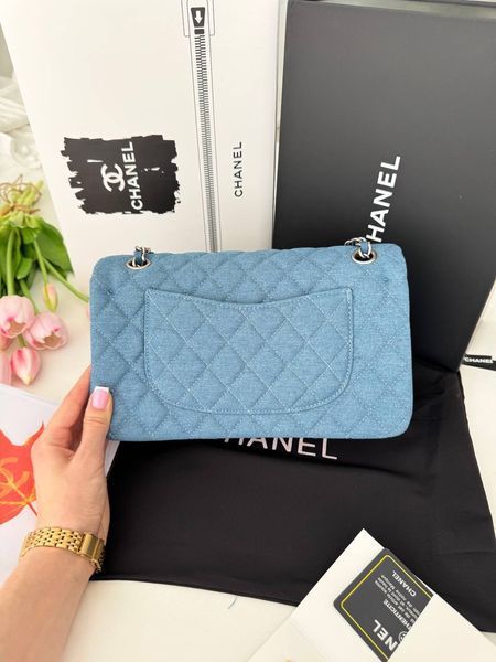 Модель в стилі Chanel Denim Silver P10156 фото