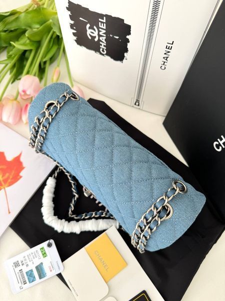 Модель в стилі Chanel Denim Silver P10156 фото