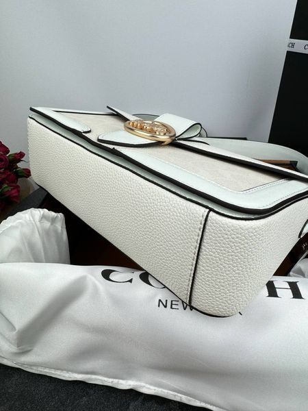 Модель в стилі Coach White Logo 27 см  Р9022 фото