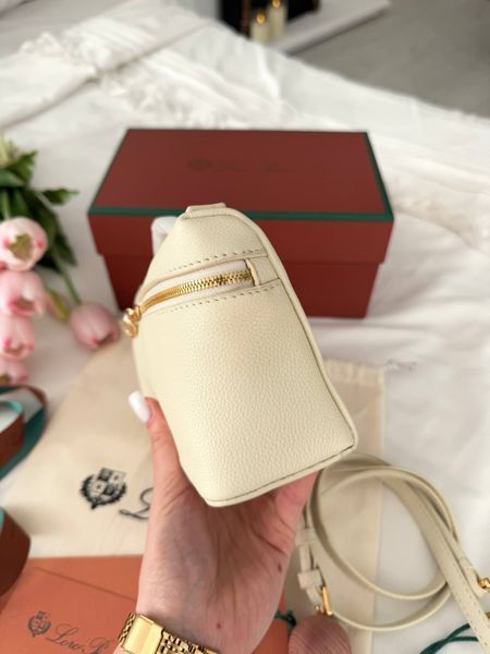 Сумка в стилі Loro Piana Milk Gold P21006 фото