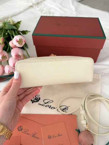 Сумка в стилі Loro Piana Milk Gold P21006 фото