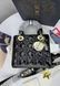 Сумка в стилі Dior Lady Black Gold P6031 фото 15