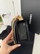 Модель в стилі Chanel Boy Black Gold P10161 фото 9