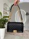 Модель в стилі Chanel Boy Black Gold P10161 фото 10