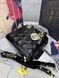 Сумка в стилі Dior Lady Black Gold P6031 фото 5