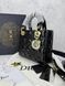 Сумка в стилі Dior Lady Black Gold P6031 фото 13