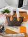 Сумка в стилі Louis Vuitton Neverful BB Brown P1069 фото 2