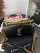 Сумка в стилі Yves Saint Laurent Sunset Black Gold P5019 фото 3