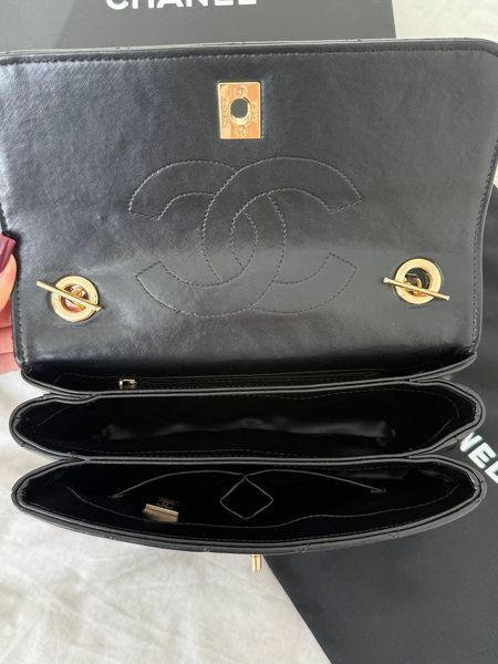 Модель в стилі Chanel Black Gold 24.5  133-1 фото