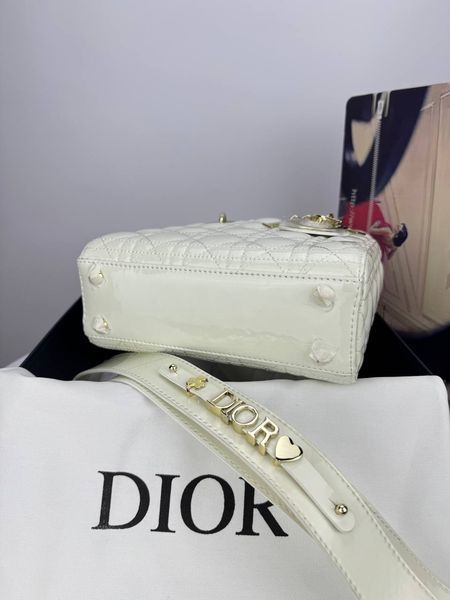 Сумка в стилі Dior Lady Milk Gold 20 см 	P6036 фото