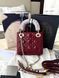 Модель в стилі Dior Lady Burgundy Gold 17