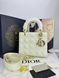 Сумка в стилі Dior Lady Milk Gold 20 см 	P6036 фото 11