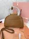 Сумка в стилі Miu Miu Brown P17025 фото 9