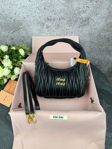 Сумка в стилі Miu Miu  Black P17006 фото