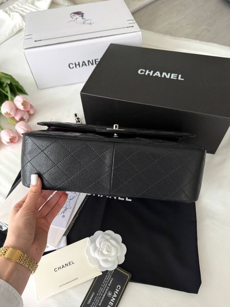 Модель в стилі Chanel Black Silver Texture 30 см P10177 фото