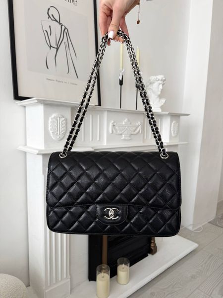 Модель в стилі Chanel Black Silver Texture 30 см P10177 фото
