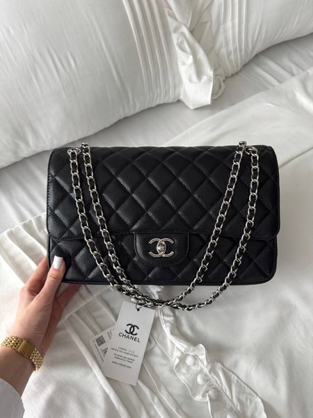 Модель в стилі Chanel Black Silver Texture 30 см P10177 фото