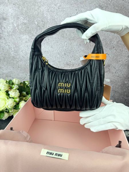 Сумка в стилі Miu Miu  Black P17006 фото