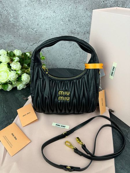 Сумка в стилі Miu Miu  Black P17006 фото