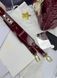 Сумка в стилі Dior Lady Burgundy Gold P6030 фото 8
