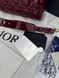 Сумка в стилі Dior Lady Burgundy Gold P6030 фото 10