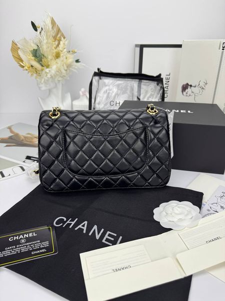Модель в стилі Chanel Black Gold (з косметичкою) P10097 фото