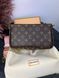 Модель в стилі Louis Vuitton Multi Pochette Brown/Pink 24см P1005 фото 4