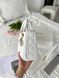 Сумка в стилі Dior Lady White Gold P6035 фото 4