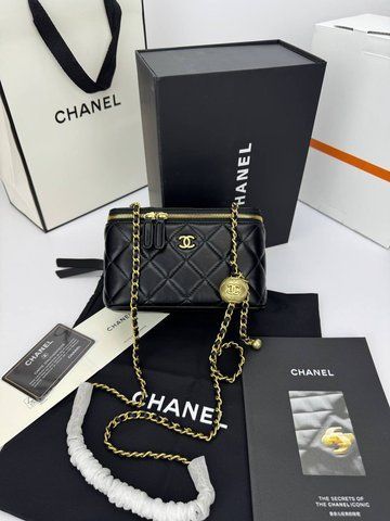Модель в стилі Chanel Black Gold 17см P10089 фото