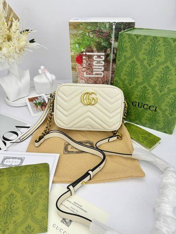 Сумка в стилі Gucci Milk Gold P11027 фото