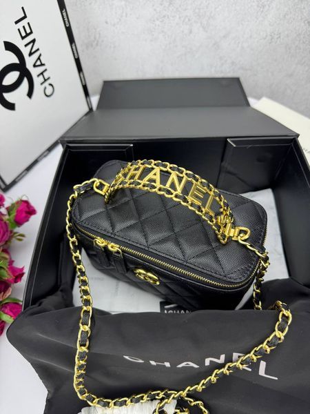 Модель в стилі Chanel Black Gold Texture 17 см P10061 фото