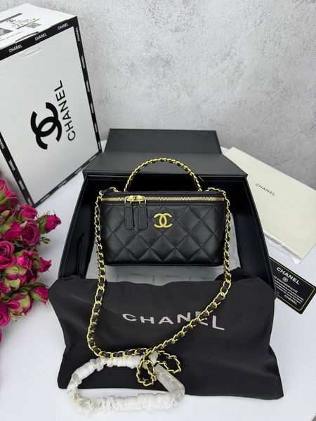 Модель в стилі Chanel Black Gold Texture 17 см P10061 фото