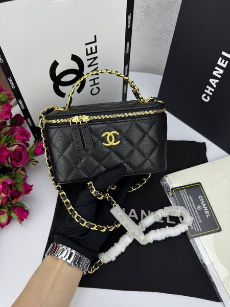 Модель в стилі Chanel Black Gold Texture 17 см P10061 фото