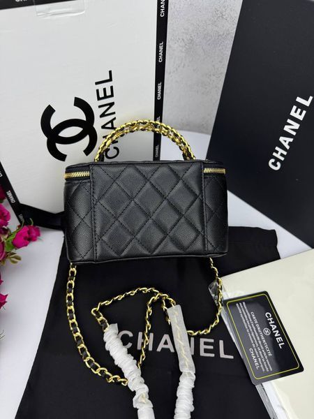 Модель в стилі Chanel Black Gold Texture 17 см P10061 фото