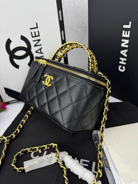 Модель в стилі Chanel Black Gold Texture 17 см P10061 фото