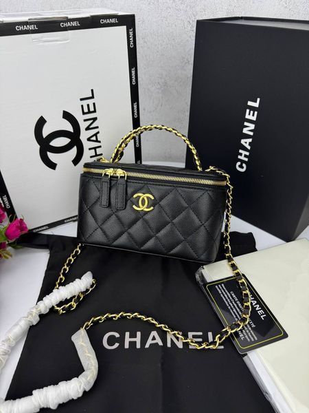 Модель в стилі Chanel Black Gold Texture 17 см P10061 фото