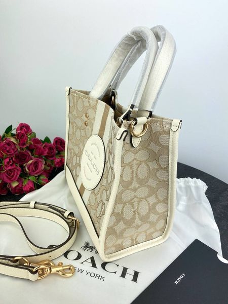Сумка в стилі Coach Milk P9018 фото