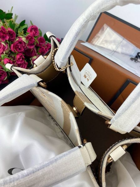 Сумка в стилі Coach Milk P9018 фото