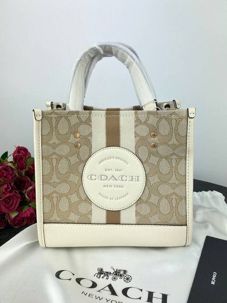 Сумка в стилі Coach Milk P9018 фото