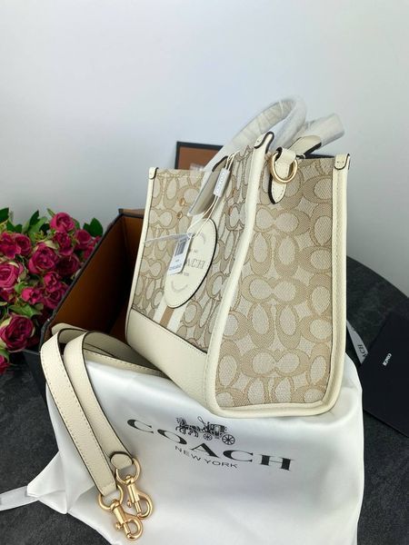 Сумка в стилі Coach Milk P9018 фото