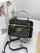Сумка в стилі Dior Black Gold P6037 фото 3