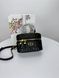 Сумка в стилі Dior Black Gold P6037 фото 7